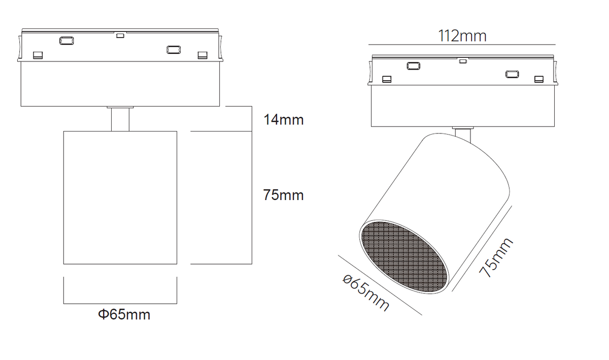 ECHO MAG - Magnetic track Bluetooth speaker 20W